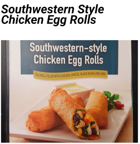 CHICKEN EGG ROLLS